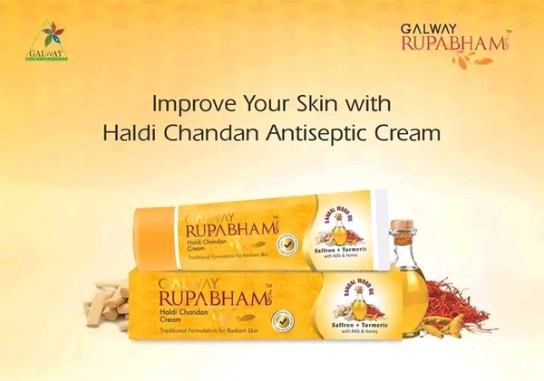 Galway Haldi Chandan Cream - 50 Gm