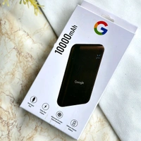 10000mAh Powerbank, Dual USB-A Outputs | Dual Input Ports | Lithium Polymer Power Bank | Plastic Casing, Lightweight