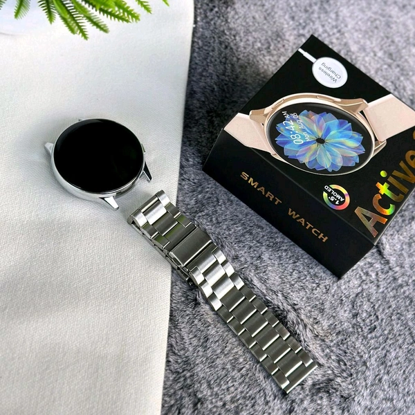 Active 2 2.5D Curve HD Amoled Display Smartwatch, Heart Sensor With Real Time Monitor, Bluetooth Calling - SRSA2