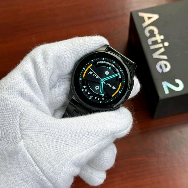 Active 2 Best Quality Smartwatch | 2.5D Curve HD Screen Full Touch Upto 1*2 days Battery Backup