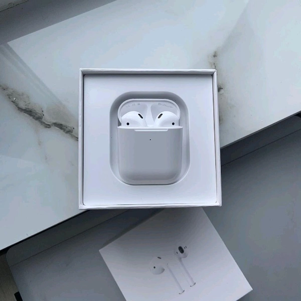 Air Pods 2 Awesome Quality With Original Brand Box Packing, Calling Features Working With Both Side Sensors Working