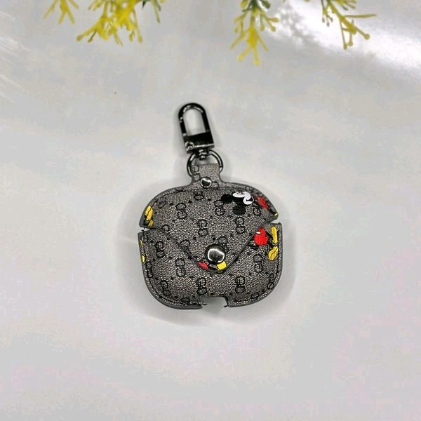 AirPods 3 Earphone Case - Cover Drop- Proof Anti- Scratch Charging Earphones Shell For Storage 3 Headphones Bag Portable Accessories Light Case - Grey