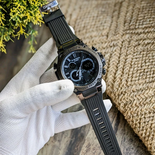 Analog And Digital High Quality Quartz Movement Watch Collection With High Quality Strap Best finishing Body & Case - SRG1