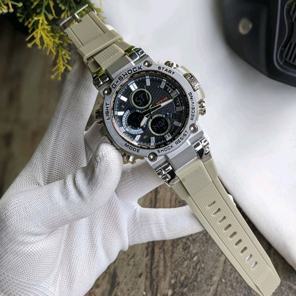 Analog And Digital High Quality Quartz Movement Watch Collection With High Quality Strap Best finishing Body & Case - SRG1