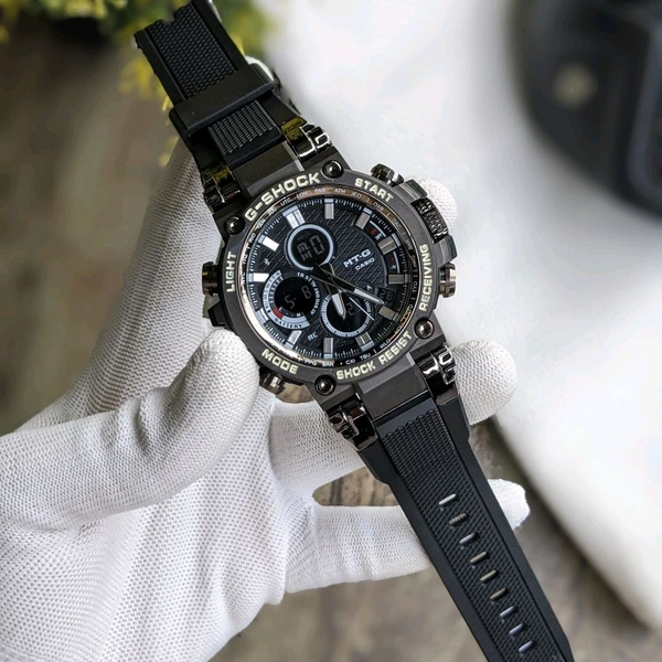 Analog And Digital High Quality Quartz Movement Watch Collection With High Quality Strap Best finishing Body & Case - SRG3