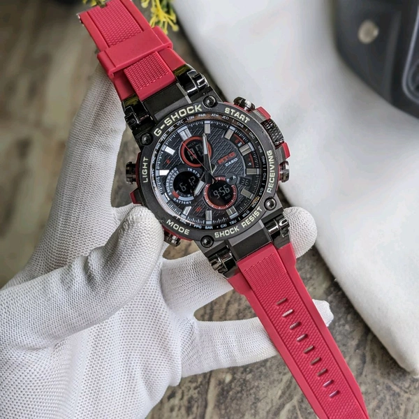 Analog And Digital High Quality Quartz Movement Watch Collection With High Quality Strap Best finishing Body & Case - SRG4