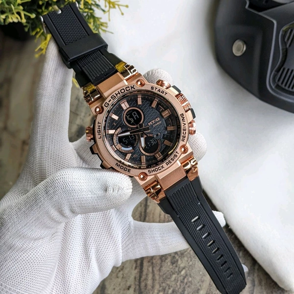 Analog And Digital High Quality Quartz Movement Watch Collection With High Quality Strap Best finishing Body & Case - SRG5