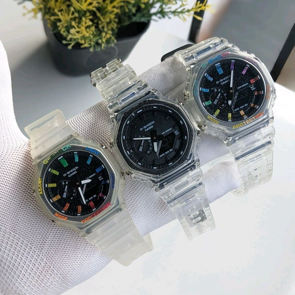 Analog And Digital High Quality Quartz Movement Watch Collection With High Quality Strap Best finishing Body & Case - SRG1