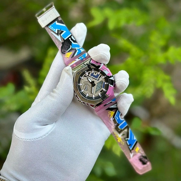 Analog And Digital High Quality Quartz Movement Watch Collection With High Quality Strap Best finishing Body & Case - SRG1