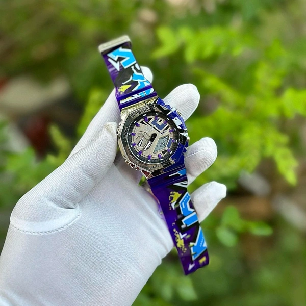 Analog And Digital High Quality Quartz Movement Watch Collection With High Quality Strap Best finishing Body & Case - SRG3