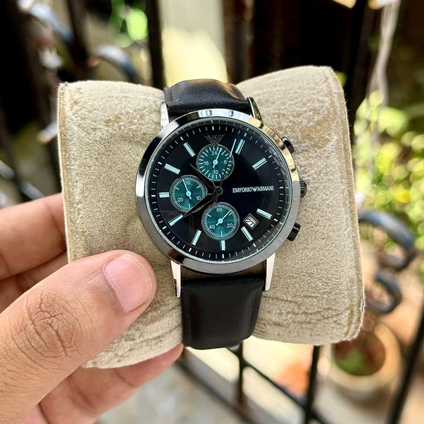 Analog AR11473 Dress Series Quality And Reliabile Quartz Chronograph Machinery Watch