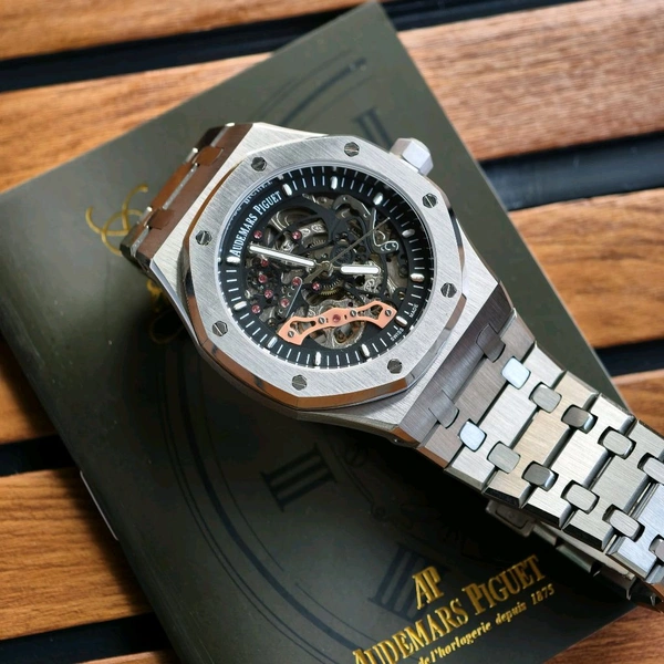 Analog Automatic Top End Quality Collection With High Quality Strap Best Finishing Body & Case - Black