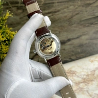 Analog Automatic Top Quality Collection With High Quality Strap Best Finishing Body & Case - Silver