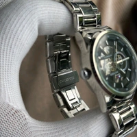 Analog Automatic Top Quality Collection With High Quality Strap Best Finishing Body & Case - Silver