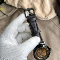 Analog Automatic Top Quality Collection With High Quality Strap Best Finishing Body & Case - Black