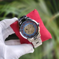 Analog Automatic Top Quality Collection With High Quality Strap Best Finishing Body & Case - Blue