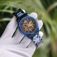 Analog Automatic Top Quality Collection With High Quality Strap Best Finishing Body & Case - Blue