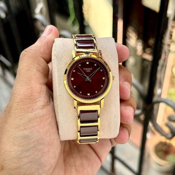 Analog Centrix Ceramica Battery Operated Quartz Machinery watch