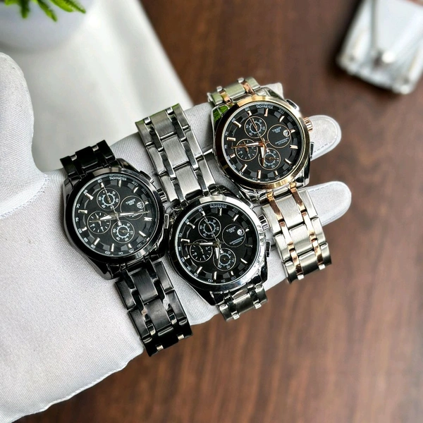 Analog Chronograph Top Quality Collection With High Quality Strap Best finishing Body & Case - SRTC1