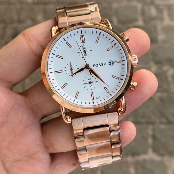 Analog Commuter High Quality Stop Watch Chronograph Machinery Watch - SRF5