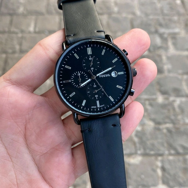 Analog Commuter High Quality Stop Watch Chronograph Machinery Watch - SRF1