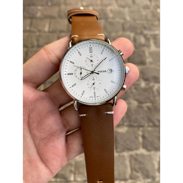 Analog Commuter High Quality Stop Watch Chronograph Machinery Watch - SRF2