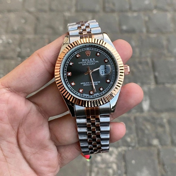 Analog Datejust Quartz Movement Collection With High Quality Strap Best finishing Body & Case - SRL2