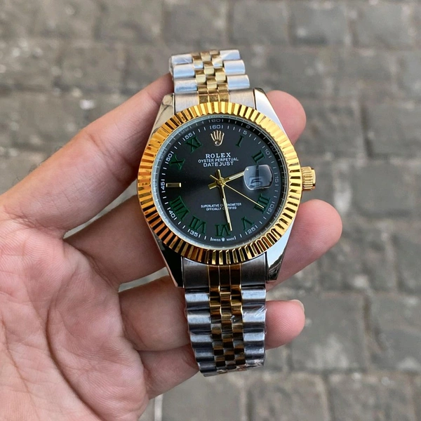 Analog Datejust Quartz Movement Collection With High Quality Strap Best finishing Body & Case - SRL4