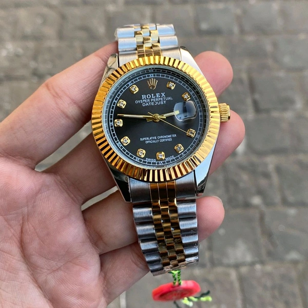 Analog Datejust Quartz Movement Collection With High Quality Strap Best finishing Body & Case - SRL5