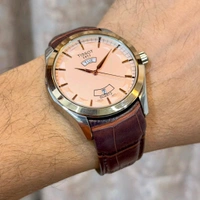 Analog Day & Date Original Quartz Battery Operated Machinery Watch