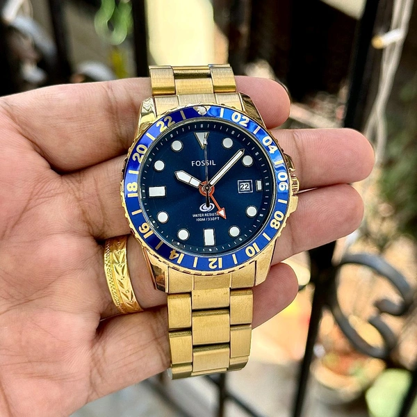 Analog Dive FS5991 Guaranteed Powerful Original Quartz Chronograph machinery Watch - SRF3