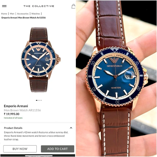 Analog Diver Series AR11556 Watch