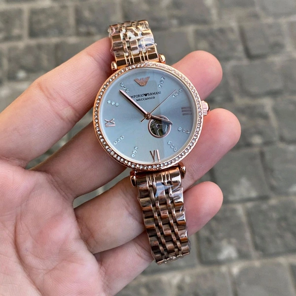 Analog Gianni T-Bar High Quality Automatic Mechanical Machinery Watch With Free Name Brand Box Packing - SRA4