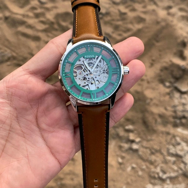 Analog ME3098 Modern Machine Original Japanese Automatic Engine Watch - SRT3