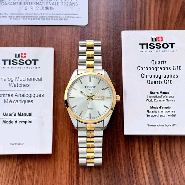 Analog PR100 Chronograph Best Quality Collection With High Quality Strap Best finishing Body & Case