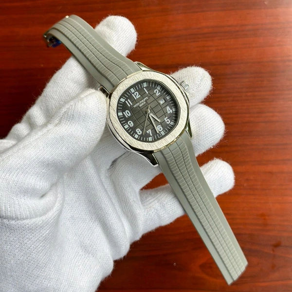 Analog Premium Watch With High Quality Strap Best finishing Body & Case - Silver