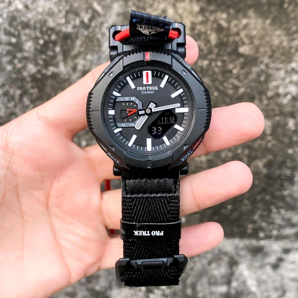 Analog ProTrek PRW Limited Edition Japan High Quality Model Watch - Black