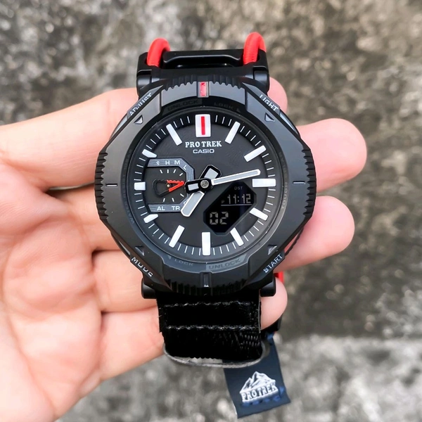 Analog ProTrek PRW Limited Edition Japan High Quality Model Watch - Black