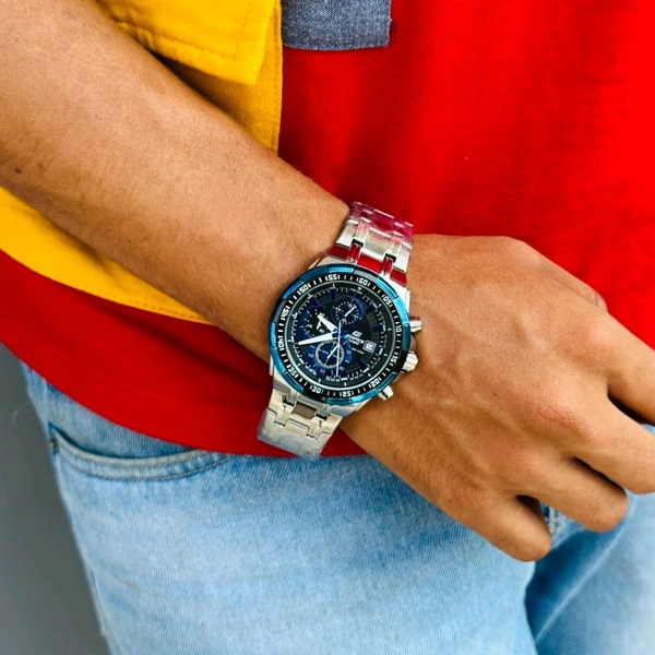 Analog Quartz Movement Watch With High Quality Strap Best finishing Body & Case