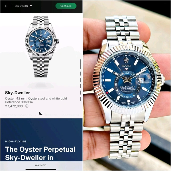 Analog Sky-Dweller – The Ultimate & Luxurious Traveler’s Watch!