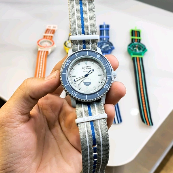 Analog SO35B400 Limited Edition High Quality Quartz Movement Watch With Rotating Bezel - SRW2