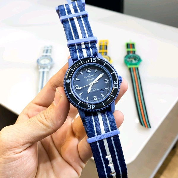 Analog SO35B400 Limited Edition High Quality Quartz Movement Watch With Rotating Bezel - SRW4