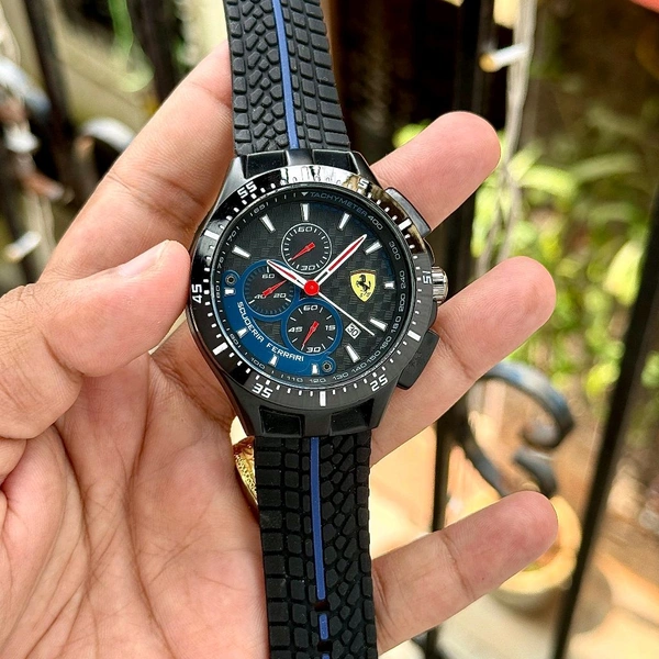 Analog Sportive Race Day Durable High Quality Original stop watch chronograph Machinery Watch