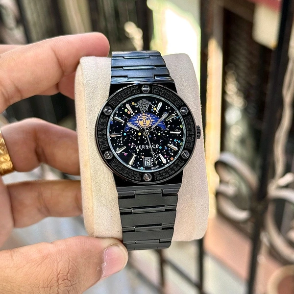 Analog Sun-Moon Pure Quality Original Quartz Machinery Watch - SRV1