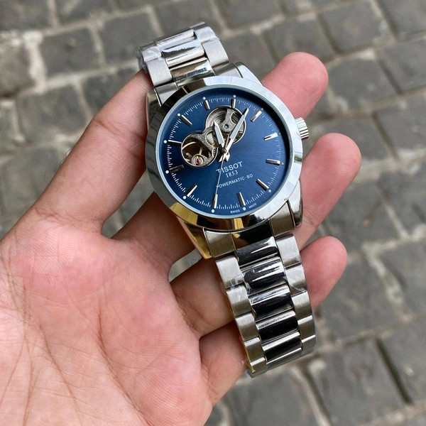 Analog T1274071104101 Gentleman Powermatic 80 Reliable Automatic Japanese Movement Machinery For Men - SRG1