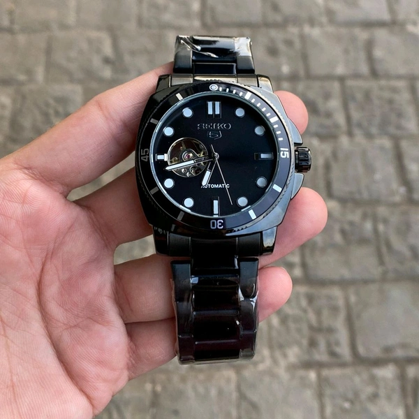 Analog Tourbillon Quality Automatic machinery with smooth movement Watch - SRB1