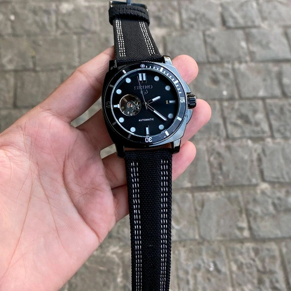 Analog Tourbillon Quality Automatic machinery with smooth movement Watch - SRB1