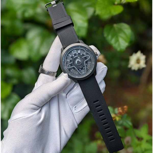 Analog Unique Quartz Movement Collection With High Quality Strap Best finishing Body & Case - SRSF1