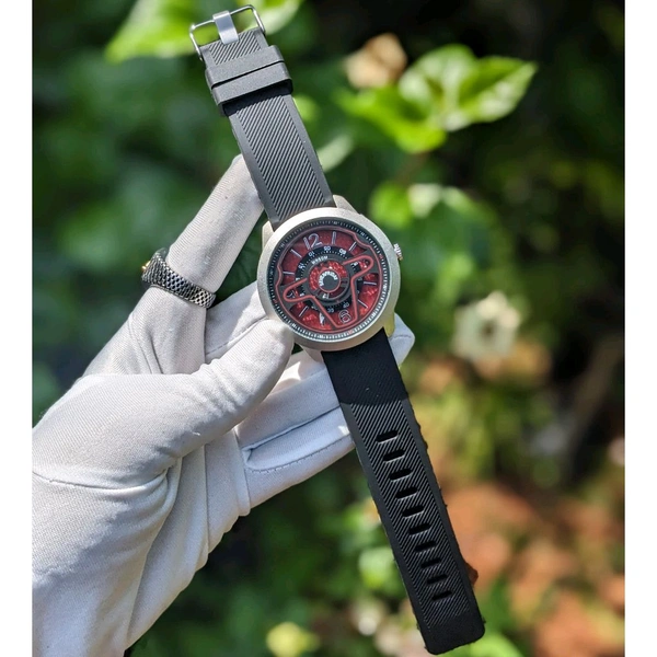 Analog Unique Quartz Movement Collection With High Quality Strap Best finishing Body & Case - SRSF6