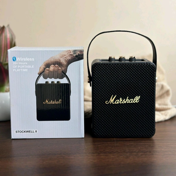 Authentic Stockwell II Portable Speaker Bluetooth Mini Wireless Bluetooth Speaker for IOS/Android/PC With 20+ Hours Of Playback